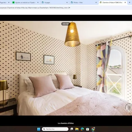 Couette-café La Des Marronniers Grand Large Bedroom Ouistreham